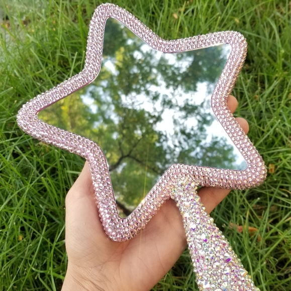 🆕️Jeffree Star, Bling,Breast Cancer Ribbon Mirror - Picture 7 of 11